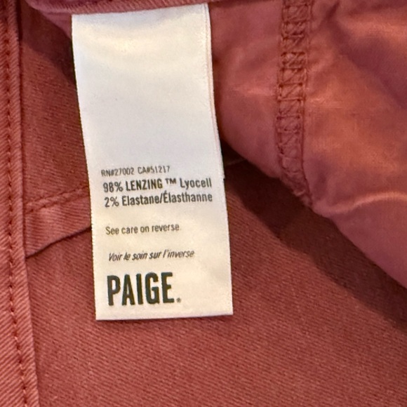 Paige Women’s Brooklyn Clay Sunset Vintage Denim Cut Off Shorts Size 30 - Picture 9 of 12